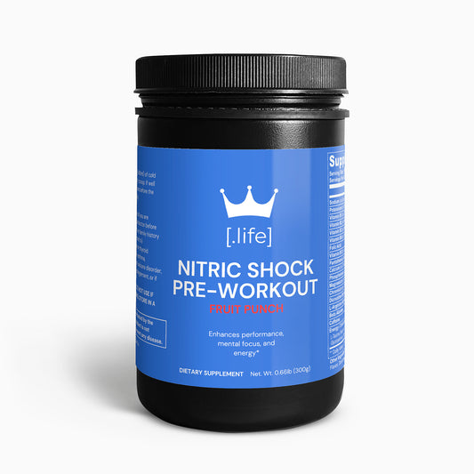 Nitric Shock Pre-Workout Powder (Fruit Punch)