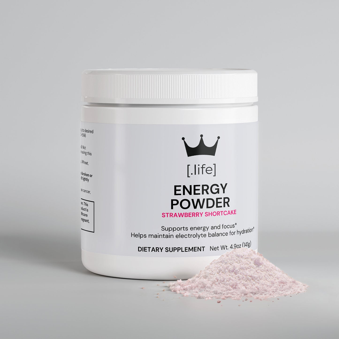 Energy Powder (Strawberry Shortcake)