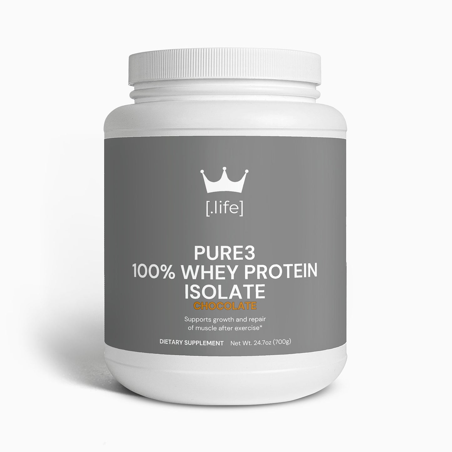 Pure3 100% Whey Protein Isolate (Chocolate)