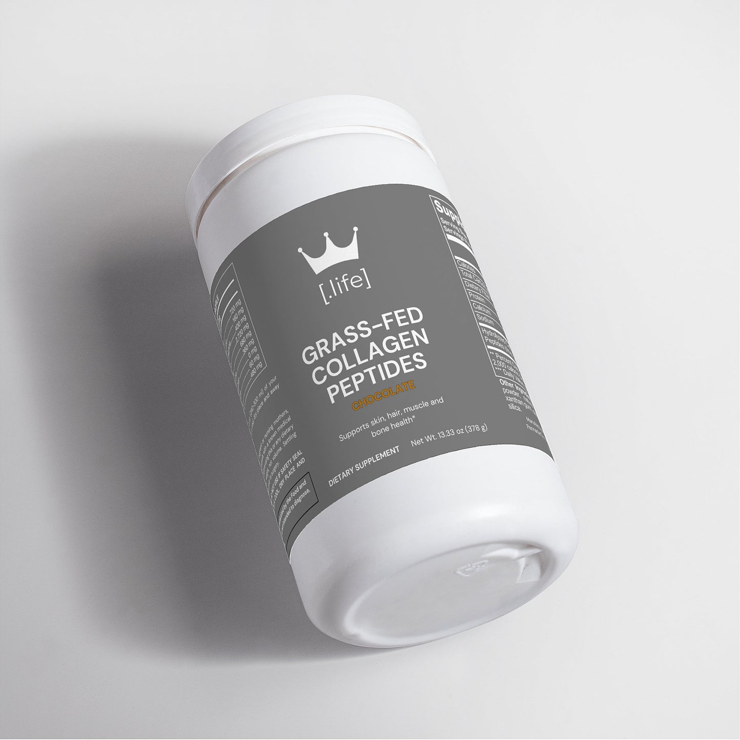 Grass-Fed Collagen Peptides Powder (Chocolate)