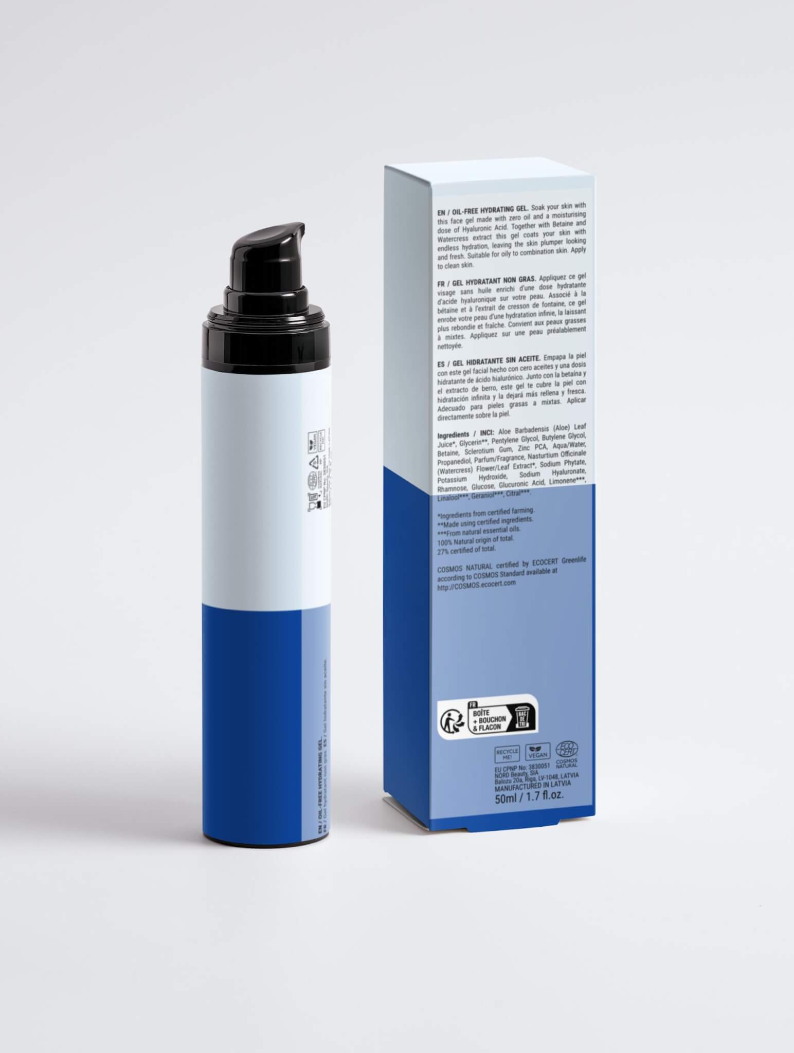 Oil-Free Hydrating Gel for Men - Image 2